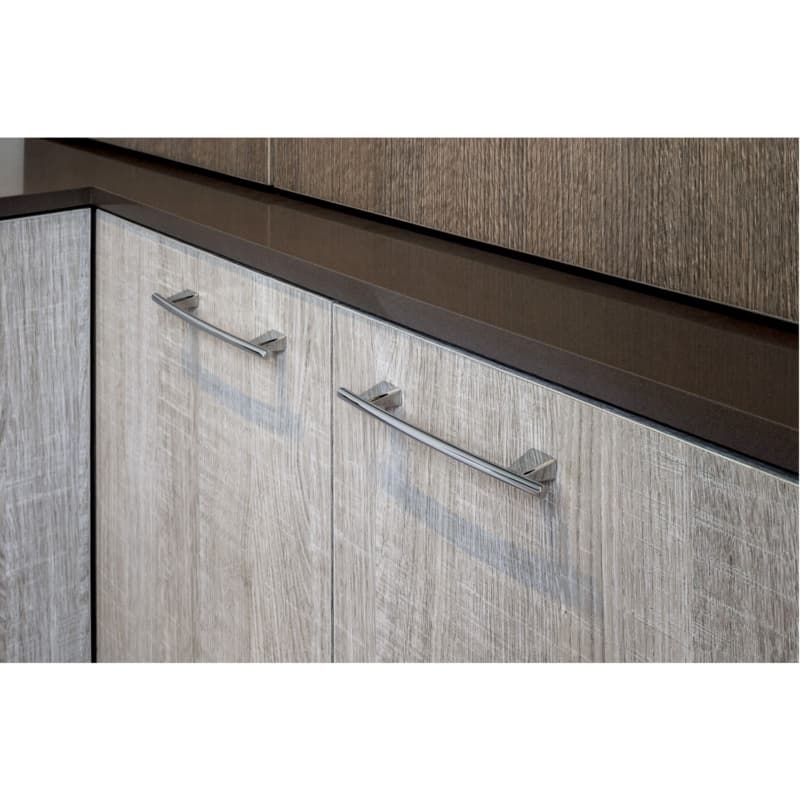 Top Knobs Fulcrum Series 5-1/16" (128 mm) Center to Center Polished Chrome Pull, - 307-CH