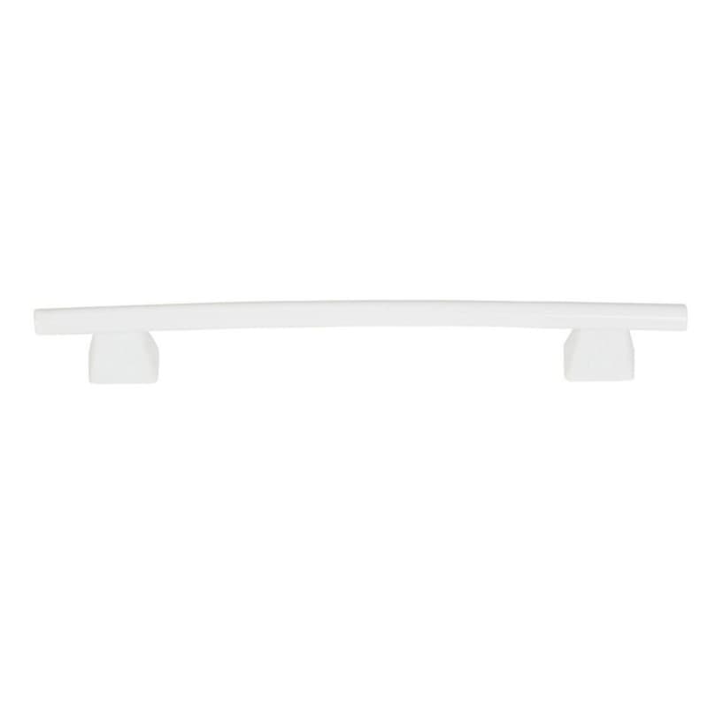 Top Knobs Fulcrum 5-1/16" (128 mm) Center to Center High White Gloss Pull, 307-WG