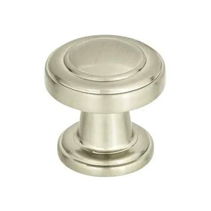 Top Knobs Bronte 1-1/8" (28.5 mm) Diameter Brushed NickelKnob, 313-BRN