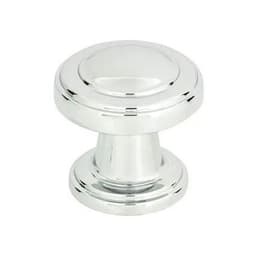 Top Knobs Bronte Series 1-1/8" (28.5 mm) Diameter Polished ChromeKnob, - 313-CH