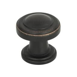 Top Knobs Bronte Series 1-1/8" (28.5 mm) Diameter Venetian BronzeKnob, - 313-VB