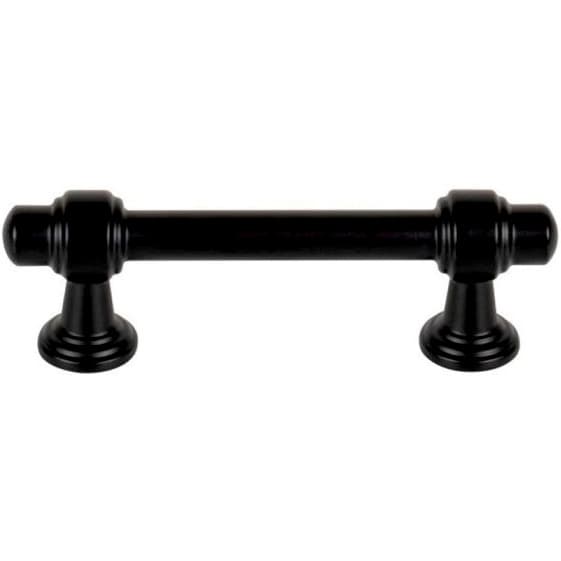 Top Knobs Bronte Series 3" (76 mm) Center to Center Matte Black Pull, - 314-BL