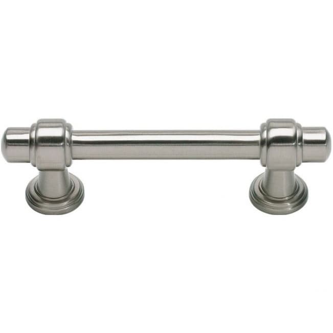 Top Knobs Bronte Series 3" (76 mm) Center to Center Brushed Nickel Pull, - 314-BRN