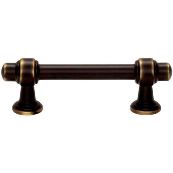 Top Knobs Bronte Series 3" (76 mm) Center to Center Cafe Bronze Pull, - 314-CFB