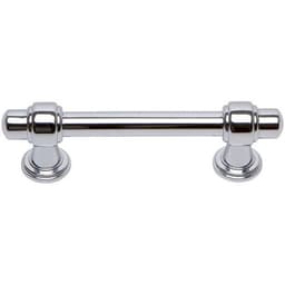 Top Knobs Bronte Series 3" (76 mm) Center to Center Polished Chrome Pull, - 314-CH