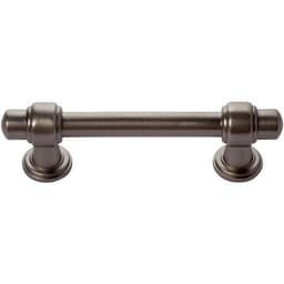 Top Knobs Bronte Series 3" (76 mm) Center to Center Slate Pull, - 314-SL