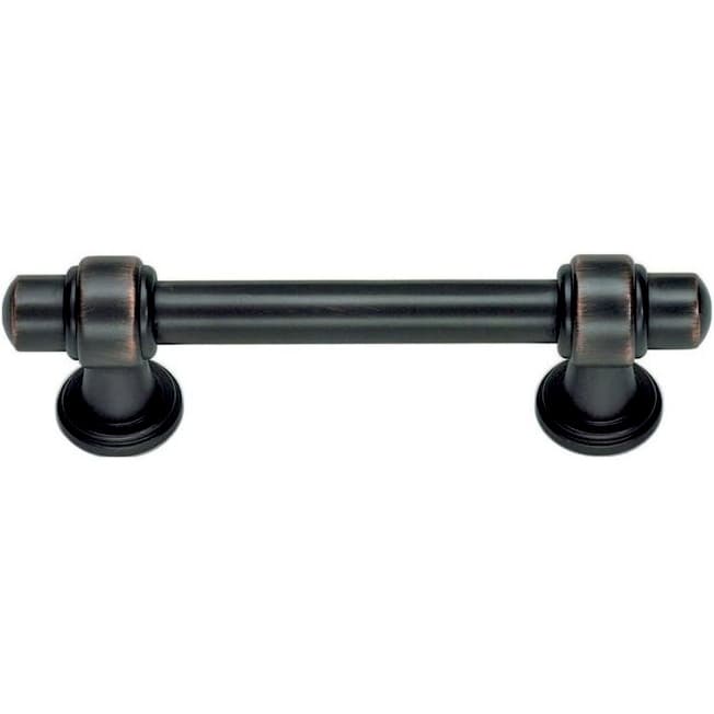 Top Knobs Bronte Series 3" (76 mm) Center to Center Venetian Bronze Pull, - 314-VB