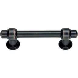 Top Knobs Bronte Series 3" (76 mm) Center to Center Venetian Bronze Pull, - 314-VB