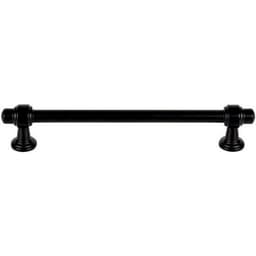 Top Knobs Bronte Series 6-5/16" (160 mm) Center to Center Matte Black Pull, - 315-BL