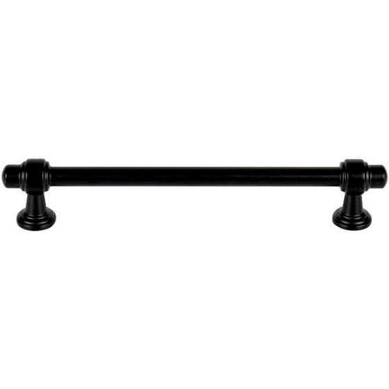 Top Knobs Bronte 6-5/16" (160 mm) Center to Center Matte Black Pull, 315-BL
