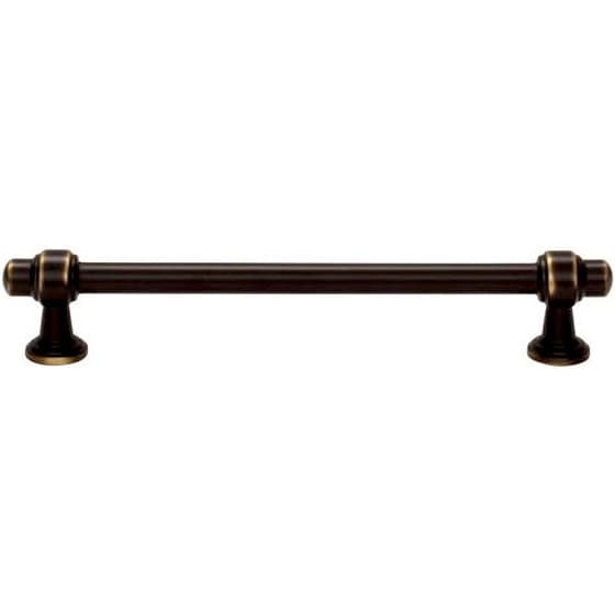 Top Knobs Bronte Series 6-5/16" (160 mm) Center to Center Cafe Bronze Pull, - 315-CFB