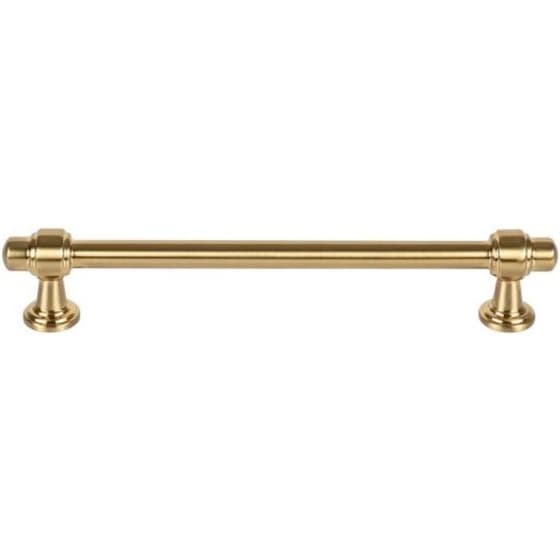 Top Knobs Bronte Series 6-5/16" (160 mm) Center to Center Warm Brass Pull, - 315-WB