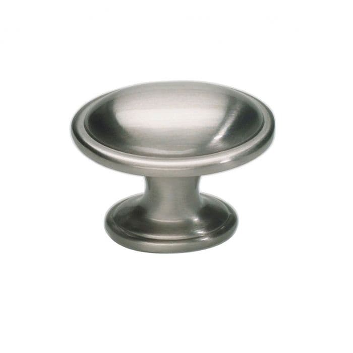 Top Knobs Austen Series 1-5/16 in (33 mm) L x 15/16 in (24 mm) W Brushed Nickel Knob, - 316-BRN