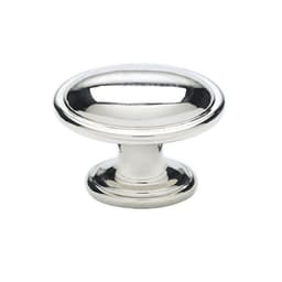 Top Knobs Austen Series 1-5/16 in (33 mm) L x 15/16 in (24 mm) W Polished Chrome Knob, - 316-CH