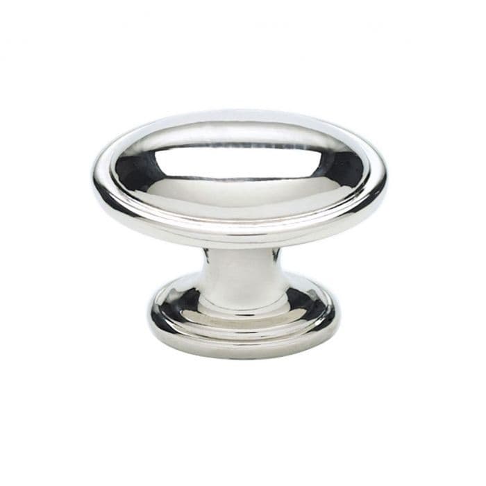 Top Knobs Austen 1-5/16" (33 mm) L x 15/16" (24 mm) W Polished Chrome Knob, 316-CH