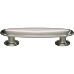 Top Knobs Austen Series 3" (76 mm) Center to Center Brushed Nickel Pull, - 317-BRN