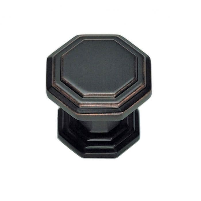 Top Knobs Dickinson Series 1-1/4 in (32 mm) L x 1-1/4 in (32 mm) W Venetian Bronze Knob, - 319-VB