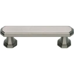 Top Knobs Dickinson Series 3" (76 mm) Center to Center Brushed Nickel Pull, - 320-BRN