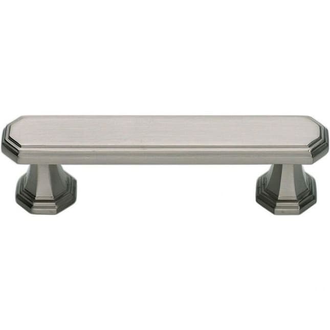 Top Knobs Dickinson 3" (76 mm) Center to Center Brushed Nickel Pull, 320-BRN