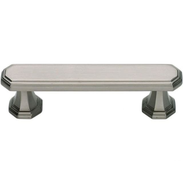 Top Knobs Dickinson Series 3" (76 mm) Center to Center Brushed Nickel Pull, - 320-BRN
