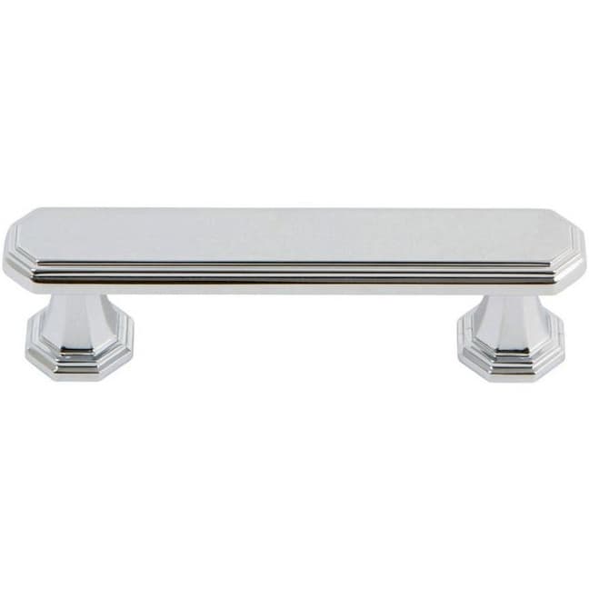 Top Knobs Dickinson 3" (76 mm) Center to Center Polished Chrome Pull, 320-CH