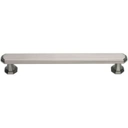 Top Knobs Dickinson Series 6-5/16" (160 mm) Center to Center Brushed Nickel Pull, - 321-BRN