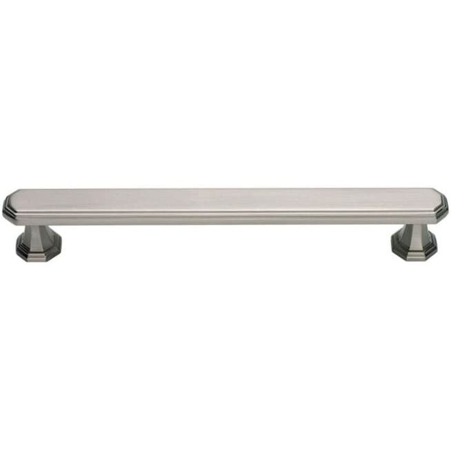 Top Knobs Dickinson 6-5/16" (160 mm) Center to Center Brushed Nickel Pull, 321-BRN