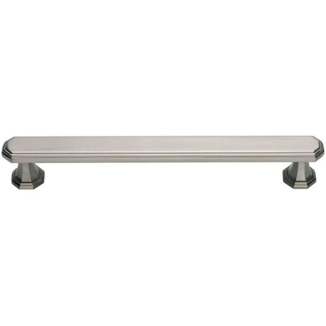Top Knobs Dickinson Series 6-5/16" (160 mm) Center to Center Brushed Nickel Pull, - 321-BRN