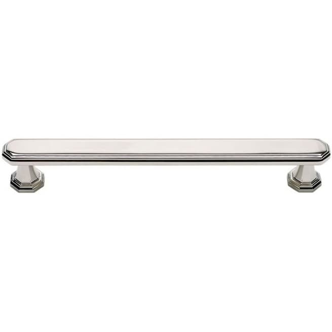 Top Knobs Dickinson 6-5/16" (160 mm) Center to Center Polished Nickel Pull, 321-PN