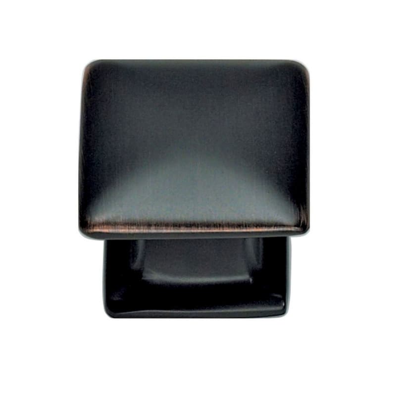 Top Knobs Alcott 1-1/4" (32 mm) L x 1-1/4" (32 mm) W Venetian Bronze Knob, 322-VB