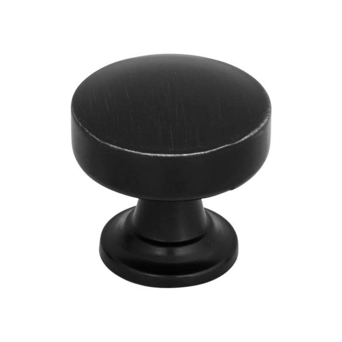 Top Knobs Browning 1-1/4" (32 mm) Diameter Matte BlackKnob, 325-BL