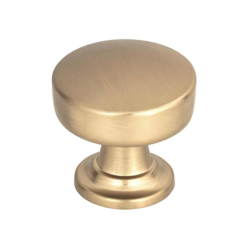 Top Knobs Browning 1-1/4" (32 mm) Diameter Warm BrassKnob, 325-WB