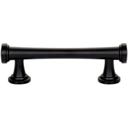 Top Knobs Browning Series 3" (76 mm) Center to Center Matte Black Pull, - 326-BL