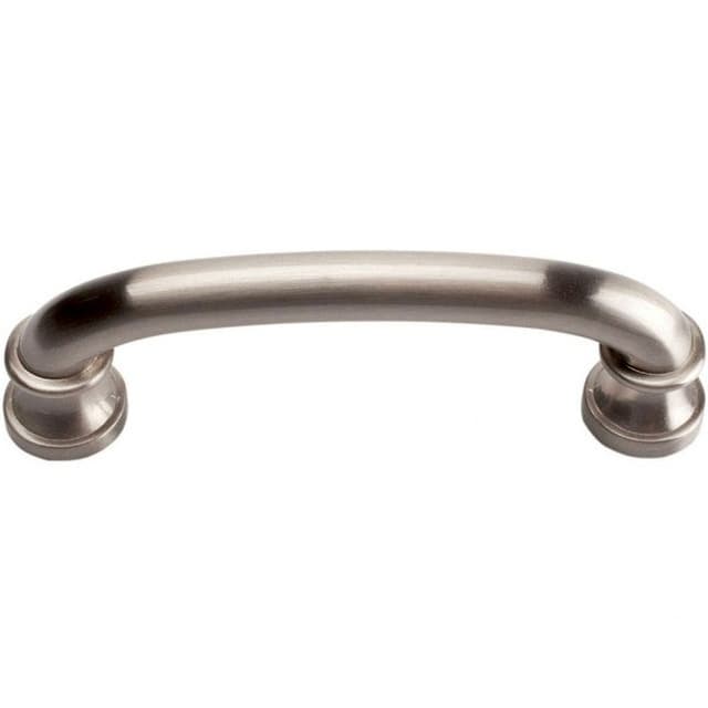 Top Knobs Shelley Series 3" (76 mm) Center to Center Brushed Nickel Pull, - 329-BRN