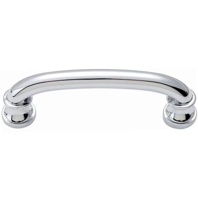 Top Knobs Shelley 3" (76 mm) Center to Center Polished Chrome Pull, 329-CH