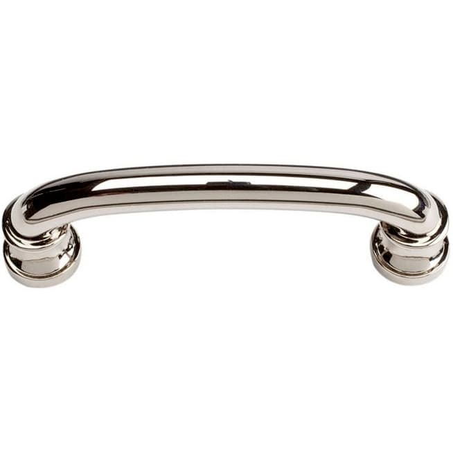 Top Knobs Shelley 3" (76 mm) Center to Center Polished Nickel Pull, 329-PN