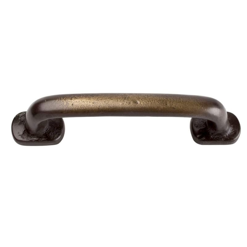 Top Knobs Distressed 3" (76 mm) Center to Center Antique Bronze Pull, 333-ABZ