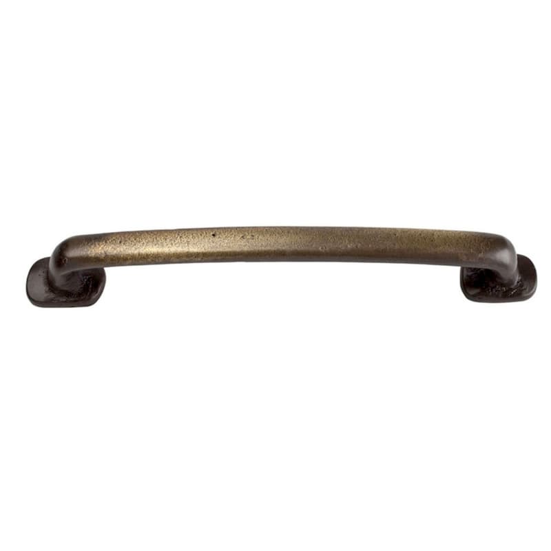 Top Knobs Distressed Series 5-1/16" (128 mm) Center to Center Antique Bronze Pull, - 334-ABZ