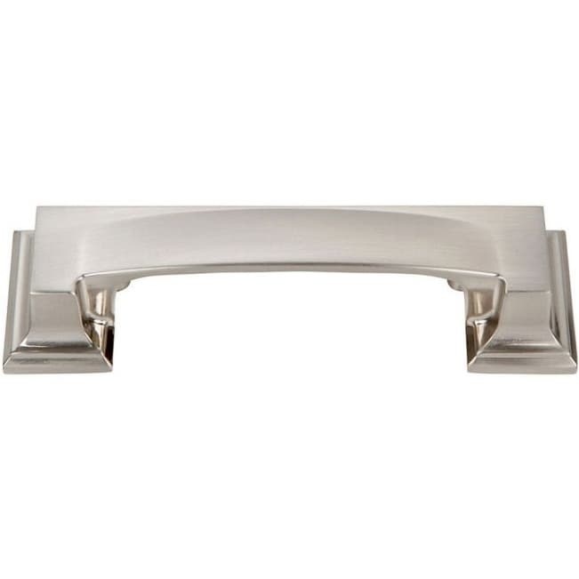 Top Knobs Sutton Place 3" (76 mm) Center to Center Brushed Nickel Cup Pull, 339-BRN