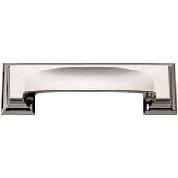 Top Knobs Sutton Place Series 3" (76 mm) Center to Center Polished Chrome Cup Pull, - 339-CH