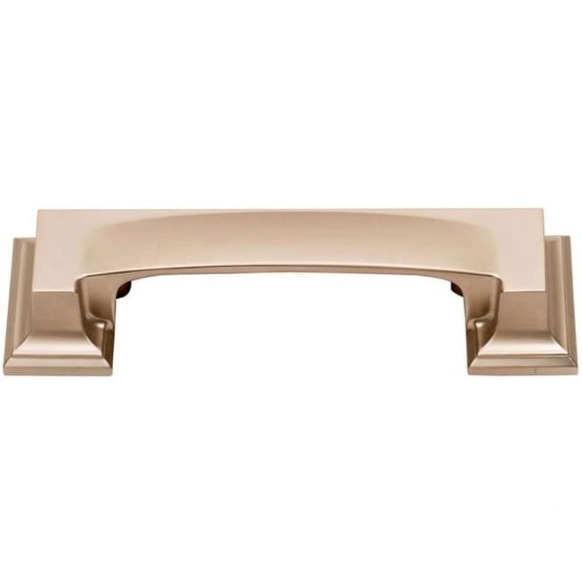 Top Knobs Sutton Place 3" (76 mm) Center to Center Champagne Cup Pull, 339-CM