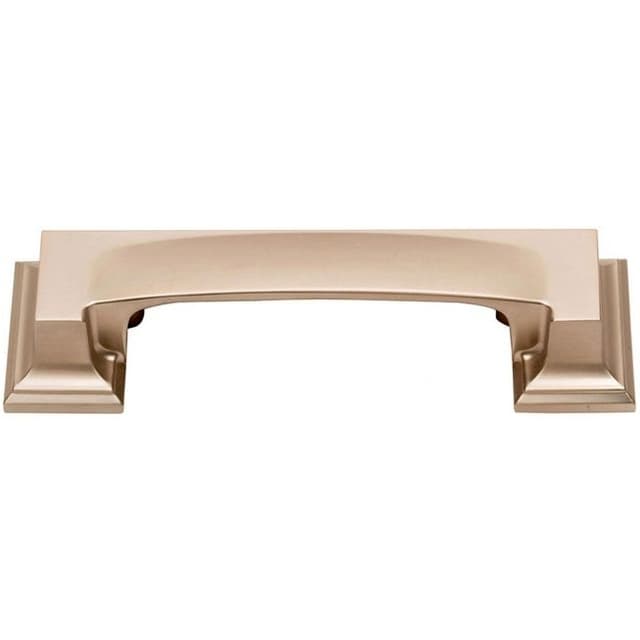 Top Knobs Sutton Place Series 3" (76 mm) Center to Center Champagne Cup Pull, - 339-CM