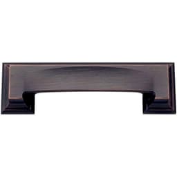 Top Knobs Sutton Place Series 3" (76 mm) Center to Center Venetian Bronze Cup Pull, - 339-VB