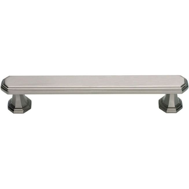 Top Knobs Dickinson Series 5-1/16" (128 mm) Center to Center Brushed Nickel Pull, - 348-BRN