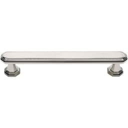 Top Knobs Dickinson Series 5-1/16" (128 mm) Center to Center Polished Nickel Pull, - 348-PN