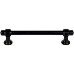 Top Knobs Bronte Series 5-1/16" (128 mm) Center to Center Matte Black Pull, - 352-BL