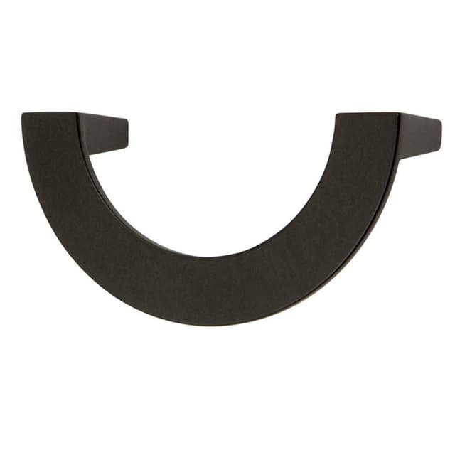 Top Knobs Roundabout Series 3" (76 mm) Center to Center Matte Black Pull, - 354-BL
