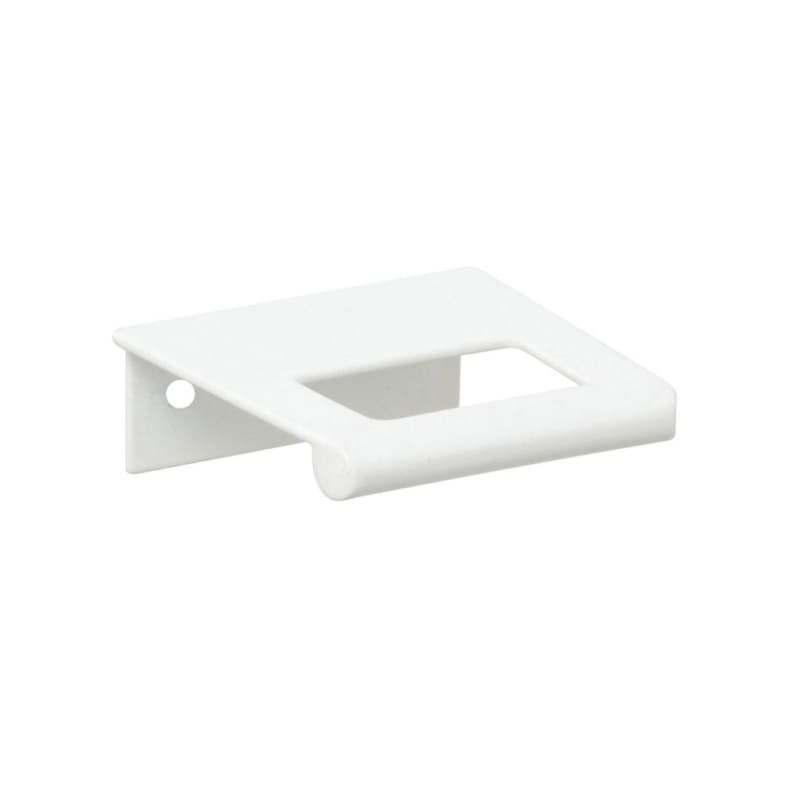 Top Knobs Edge Pulls 1-1/4" (32 mm) Center to Center High White Gloss Pull, 362-WG