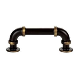 Top Knobs Steam Punk Series 3" (76 mm) Center to Center Cafe Bronze Pull, - 367-CFB