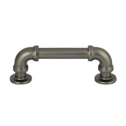 Top Knobs Steam Punk Series 3" (76 mm) Center to Center Graphite Pull, - 367-GF